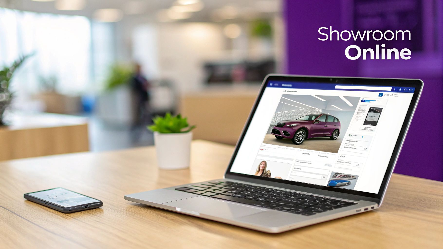 Dealer website dashboard