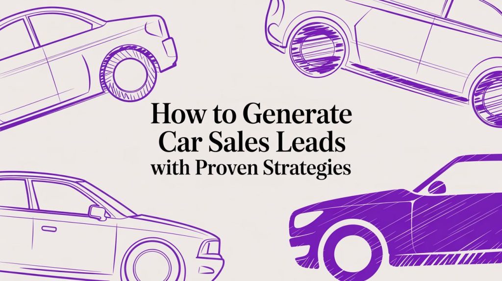 How to Generate Car Sales Leads With Proven Strategies
