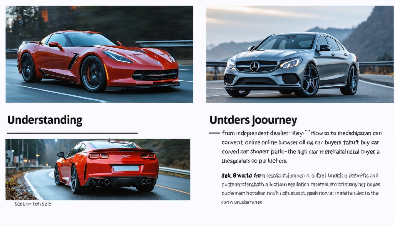 online car sales conversion - Understanding the Online Car Shopper Journey for independent car dealerships