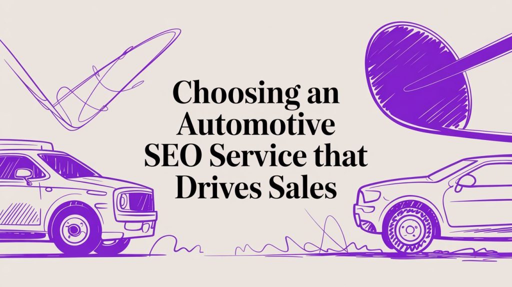 Choosing an Automotive SEO Service That Drives Sales